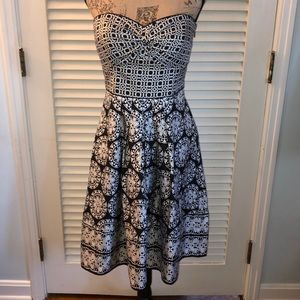 WH|BM silk patterned dress - size 8